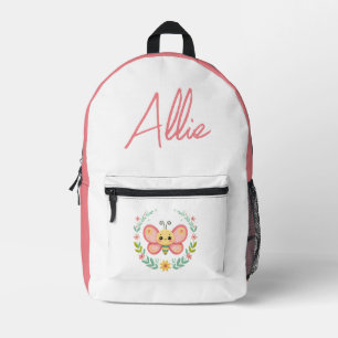 Mochila Impresa Cuta, primavera/mariposa