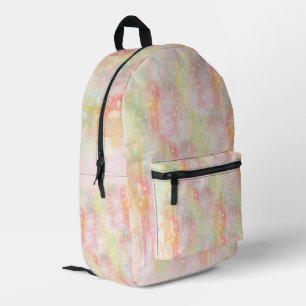 Mochila Impresa Cute acuarela Corazones Arte Pervertido