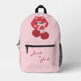 Mochila Impresa Cute Girly Femenino