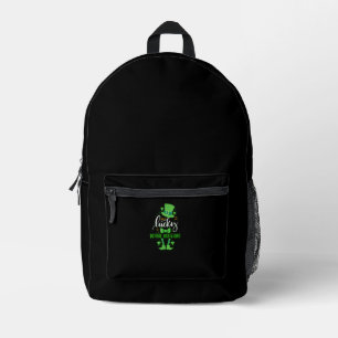 Mochila Impresa Cute St Patty's Day Leprechaun soy un odontológico