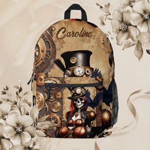 Mochila Impresa Cutest Steampunk Skeleton