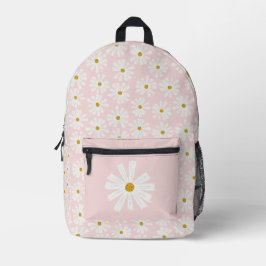 Mochila Impresa Cuto Sketch Daisy Pattern