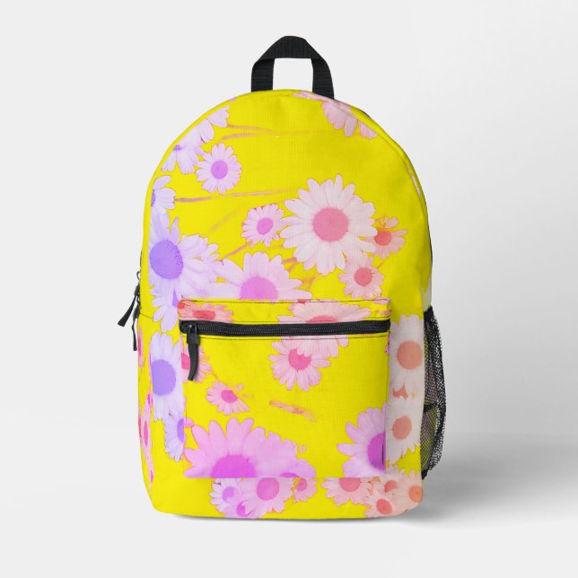 Mochila Impresa Daisies Print Cut Sew Bag (Anverso)