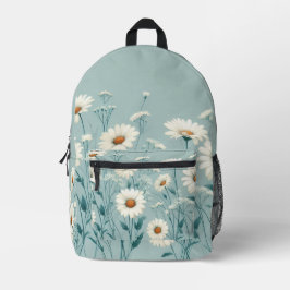Mochila Impresa Daisy Abundante