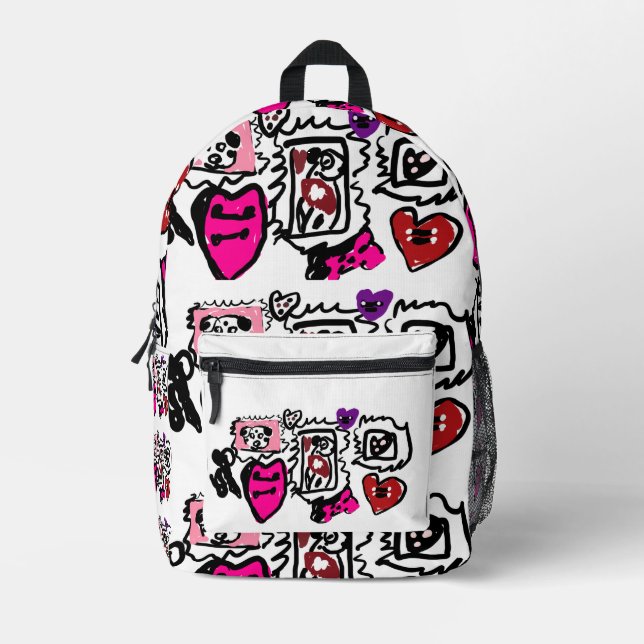 Mochila Impresa Dalmatian lovely  (Anverso)