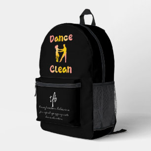 Mochila Impresa Dance Clean Cava Rosa