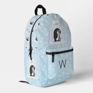 Mochila Impresa Davin y Annie los pingüinos