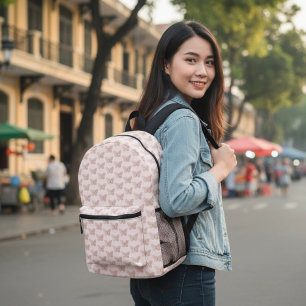 Mochila impresa de mariposa