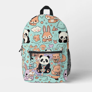 Mochila Impresa de Panda