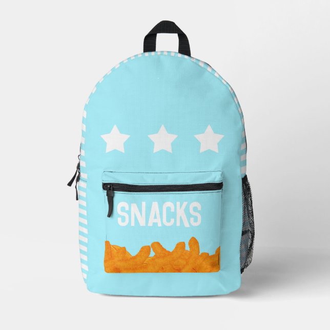 Mochila impresa de Snack Lover (Anverso)