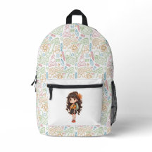 De vuelta a la escuela. Chica escolar