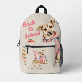 Mochila Impresa De vuelta a la escuela con Lina
