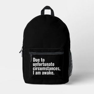 Mochila Impresa Debido a circunstancias desafortunadas, estoy desp
