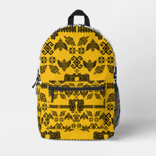 Mochila Impresa Decoración para el hogar Otomi mexicana