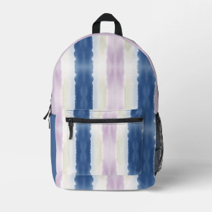 Mochila Impresa Degradado Suave Borde Desgarrado