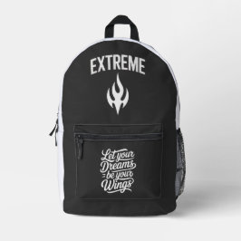 Mochila Impresa Deja que tus Sueños sean tus Alas