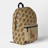 Mochila impresa del mapa Spud de Idaho