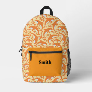 Mochila Impresa Delfines Cute