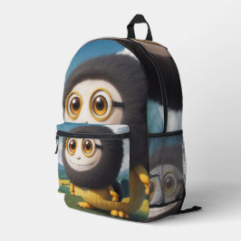 Mochila Impresa Der kuschelige Abenteurer – Mutig 