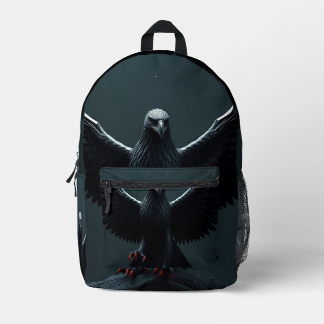 Mochila Impresa „Der Nachtadler“ (Anverso)