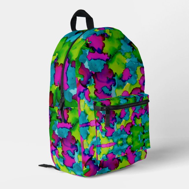 Mochila Impresa Derrame de sueños (Esquina izquierda trasera)