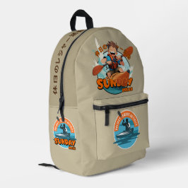 Mochila Impresa Descanso del domingo |
