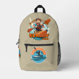 Mochila Impresa Descanso del domingo |