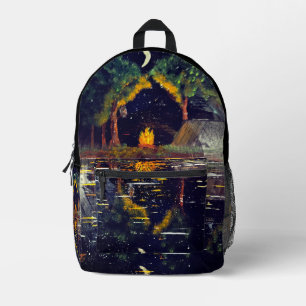 Mochila Impresa DG Pinturas Camping junto al lago