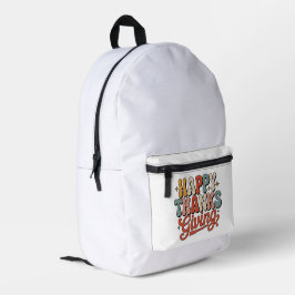 MOCHILA IMPRESA DÍA DE ACCIÓN DE GRACIAS