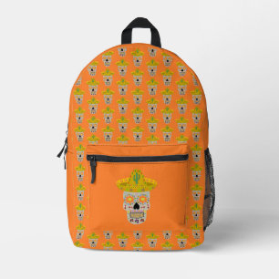 Mochila Impresa Día de la Calavera Muerta en México