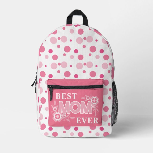 Mochila Impresa día de la madre  (Anverso)