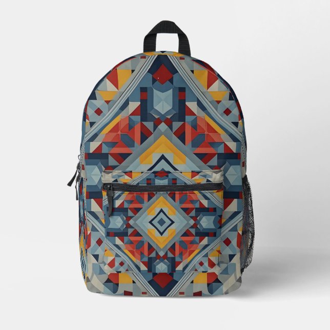 Mochila Impresa Diamante gótico (Anverso)