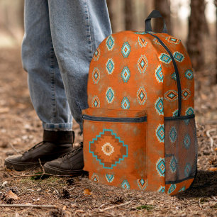 Mochila Impresa Diamante Personalizado Color Cobre del Cañón del S