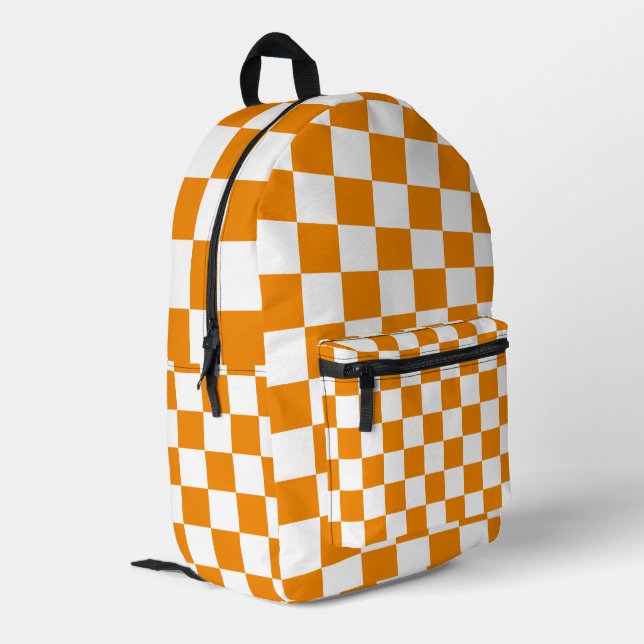 Mochila Impresa Dibujo a Cuadros (Esquina izquierda trasera)