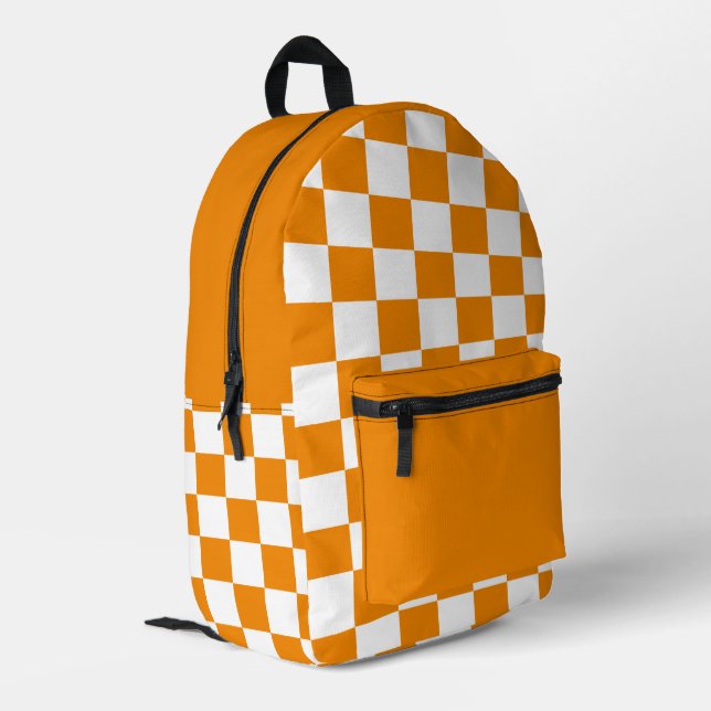 Mochila Impresa Dibujo a Cuadros (Esquina izquierda trasera)