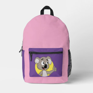 Mochila Impresa Dibujo de koala
