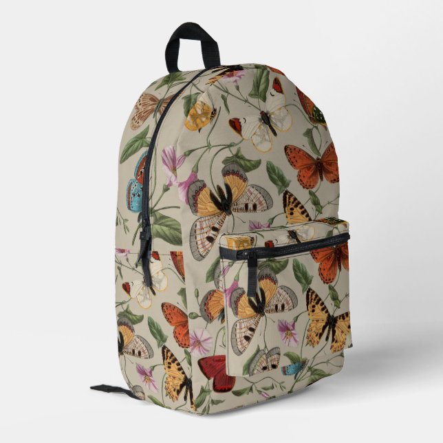 Mochila Impresa Dibujo de la colección de la naturaleza de la mari (Esquina izquierda trasera)