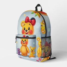 Mochila Impresa „Die Zauberbärchen – Hüter des Glitzerwalds“