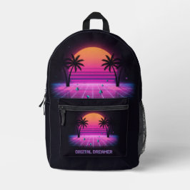 Mochila Impresa Digital Dreamer Aesthetic Backpack Bag
