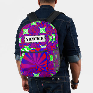 Mochila Impresa Dimensiones dobladas por Kenneth Yoncich