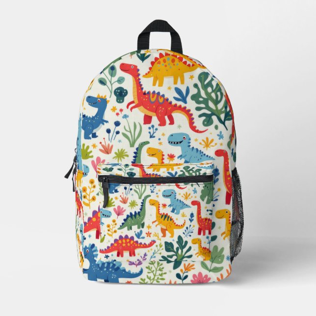 Mochila Impresa Dino Paradise (Anverso)