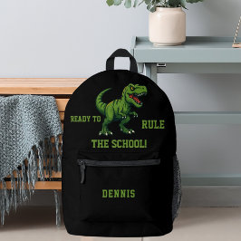 Mochila Impresa Dinosaur Tyrannosaurus Rex cita