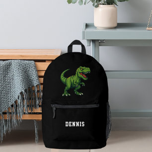 Mochila Impresa Dinosaur Tyrannosaurus Rex nombre