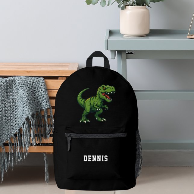 Mochila Impresa Dinosaur Tyrannosaurus Rex nombre (Subido por el creador)