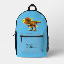Mochila Impresa Dinosaurio personalizado