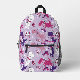 Mochila Impresa Dinosaurios Espaciales, Dinosaurios Cutos, Estrell