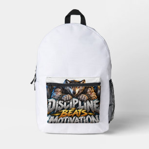 Mochila Impresa Disciplina Supera la Motivación León Motivacional