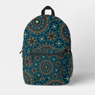 Mochila Impresa Diseño abstracto Verde azulado de Guay Trendy Funk
