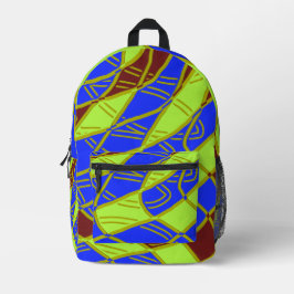 Mochila Impresa Diseño clásico de varios colores elegante impreso