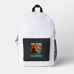 Mochila Impresa Diseño de atención médica espeluznante de Hallowee